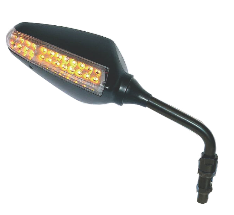ESPELHO FAR 6885 KAWASAKI ER-6N/VERSIS ESQUERDO PRETO
