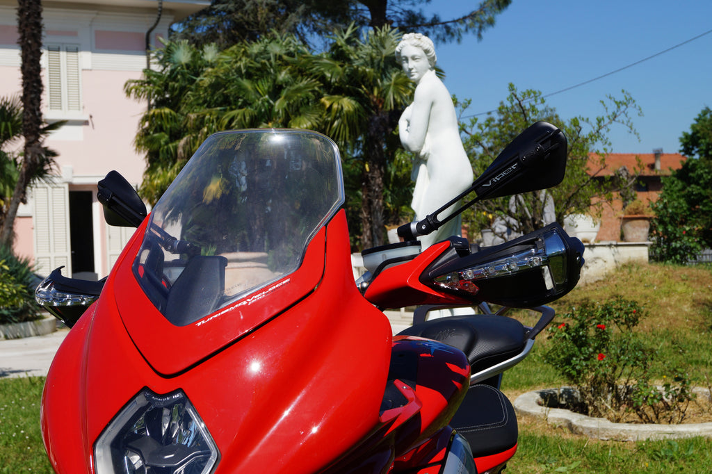 ESPELHO FAR 7199 RECT. UNI ESQUERDO VIPER PRETO