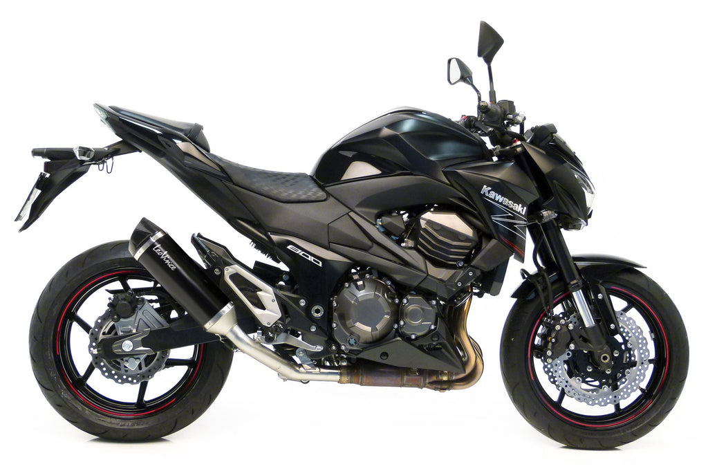 14008 ESCAPE SBK NERO KAWASAKI Z800 i.e. 13/16 INOX -