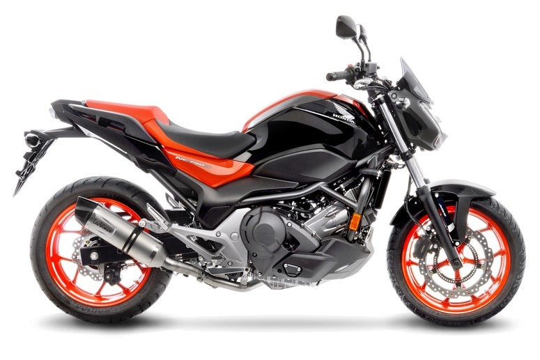 14189E ESCAPE SBK LV ONE HONDA INTEGRA/NC750 S/ABS 16/17 INOX