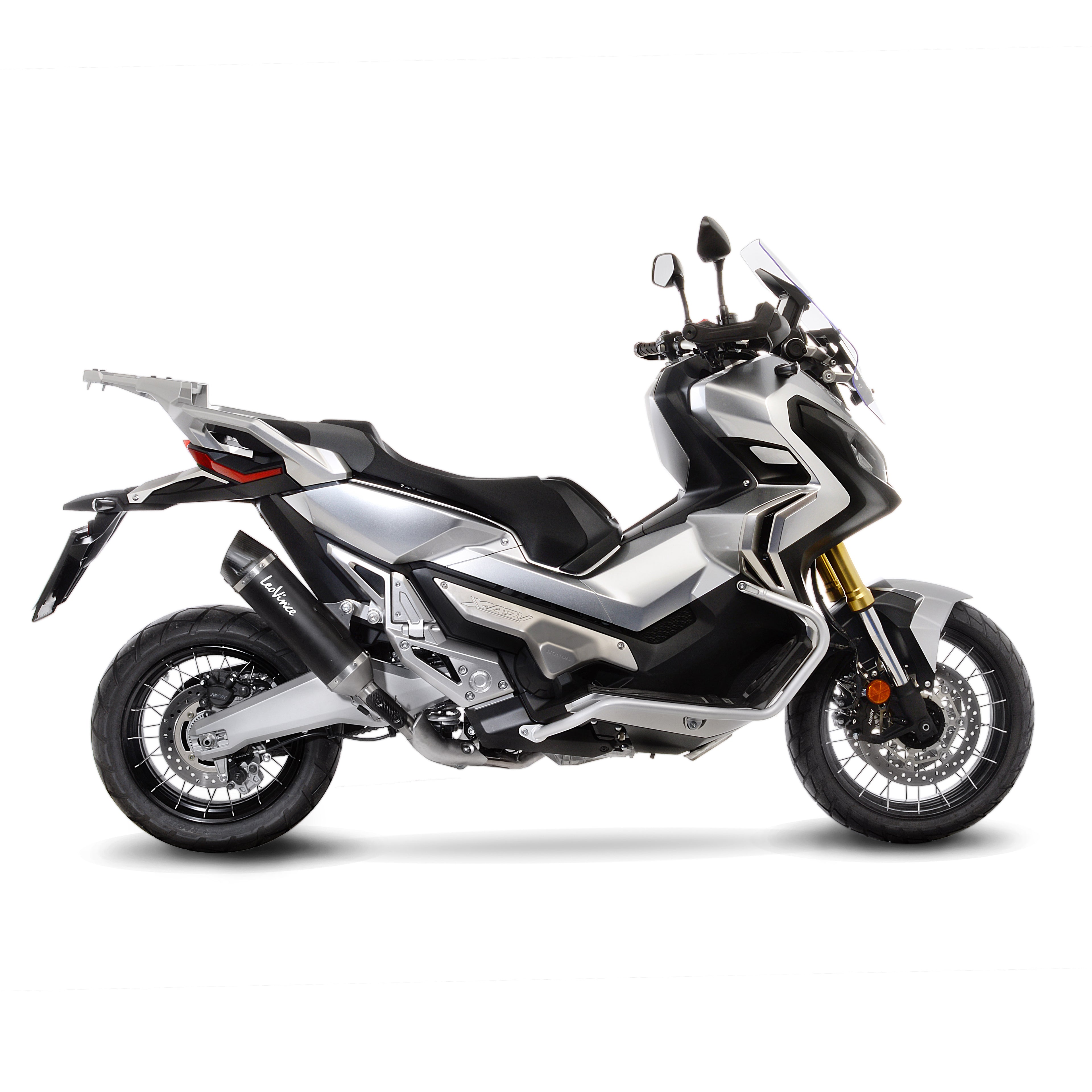 14046 ESCAPE SBK NERO HONDA X-ADV 750 2017 INOX