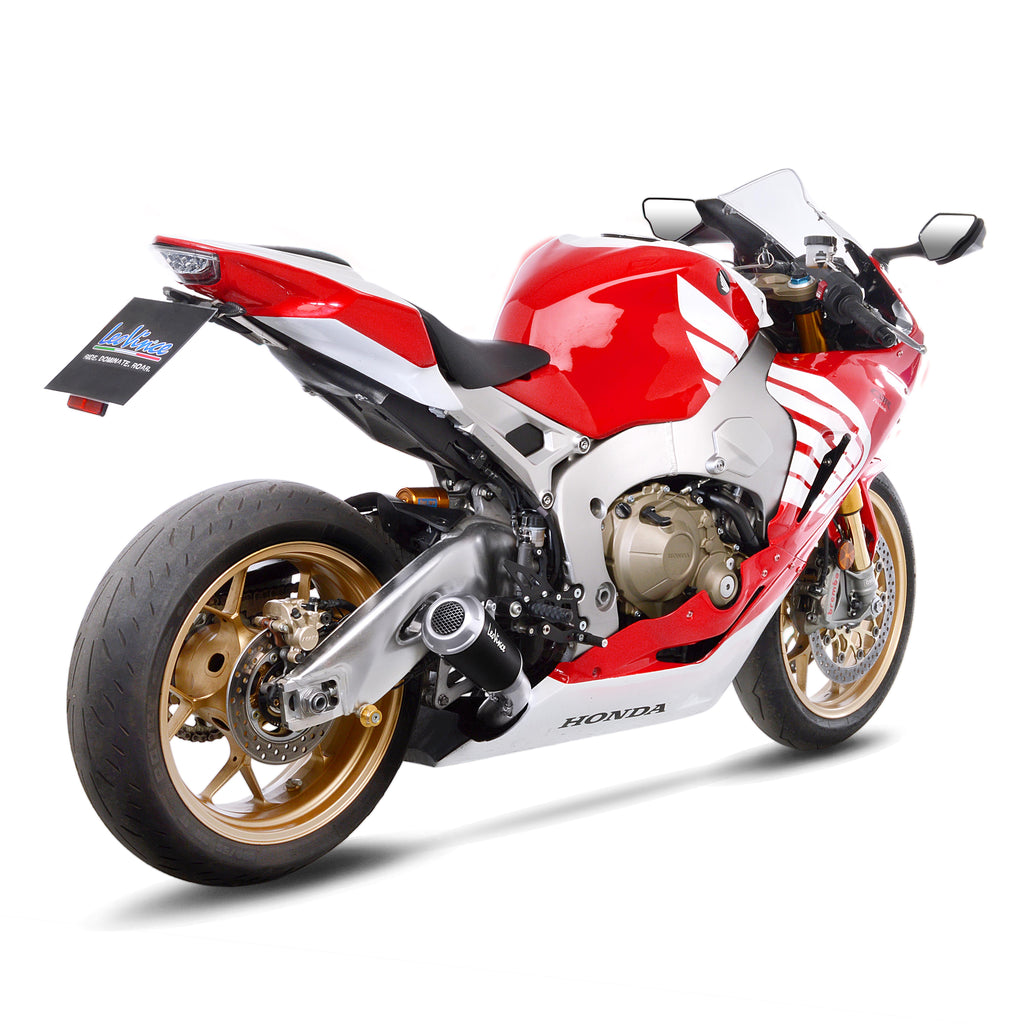 15207B ESCAPE SBK LV-10 HONDA CBR1000 RR 17/19 INOX PRETO -
