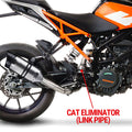 8086 COLECTOR SBK P/ ELIMINAR CATALIZADOR KTM DUKE 125/RC 125, DUKE 390/RC 390 17-19 -