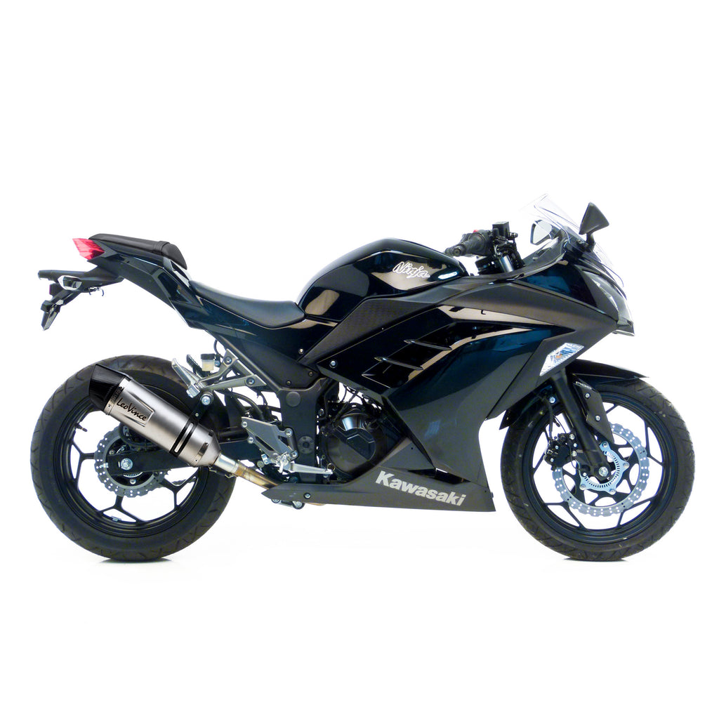 8740 ESCAPE SBK LV ONE KAWASAKI NINJA 250/450 R 13 Z250/300 15 INOX