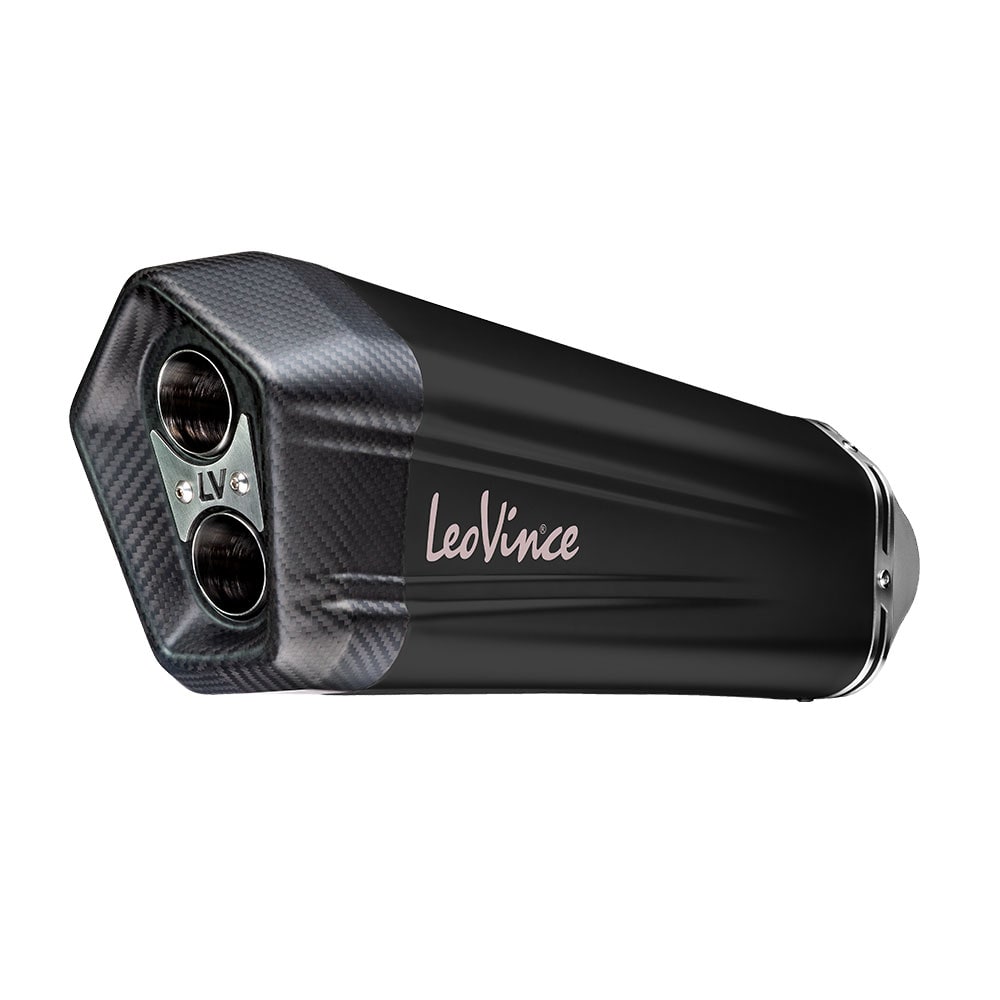 15302B ESCAPE SBK LV-12 HONDA CRF 1100L INOX PRETO -