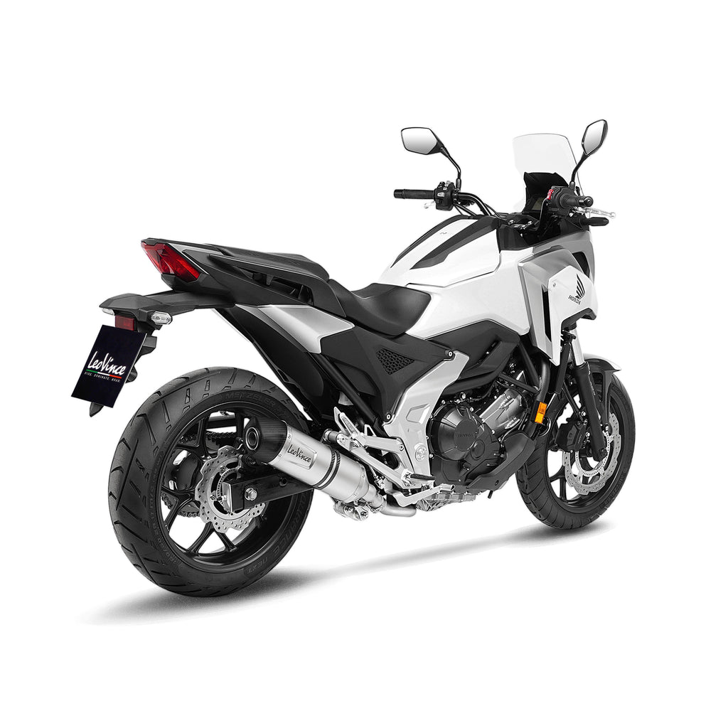 14387E ESCAPE SBK LV ONE EVO HONDA NC750X 21 INOX