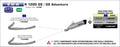 71805AKN SILENCIOSO ARROW BMW R 1200 GS 13/18 ALUMINIO PRT