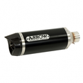 51510AKN SILENCIOSO ARROW THUNDER ALU DARK/CARB KTM DUKE 125-11/15