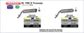 72610PK SILENCIOSO ARROW RACE TECH XL700V 08/13 TIT/CARB -