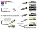 71640MI COLECTOR ARROW CB500F 15/16 -