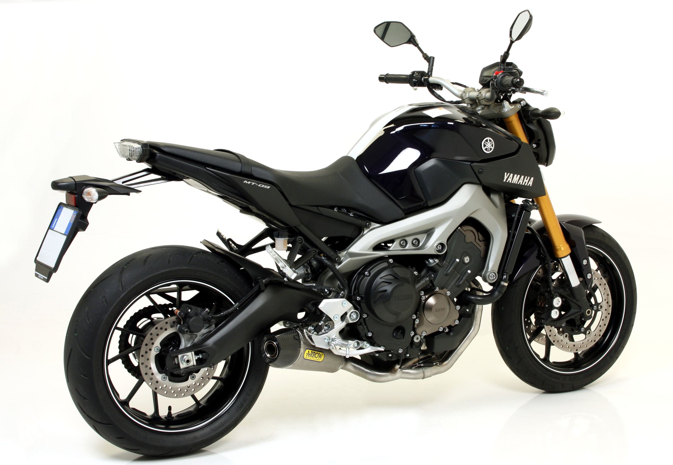 71812XKI SILENCIOSO ARROW THUNDER DARK MT-09 13 NICROM