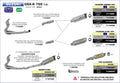 71439MI GRUPO COLETOR P/ESCAPE ARROW THUNDER SUZUKI GSX-R750 11/16