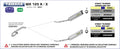52505AON SILENCIOSO ARROW END4 DARK WR 125 R/X 09/16 ALUMINIO