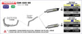 71355MI COLECTOR ARROW CBR600 RR 07 INOX