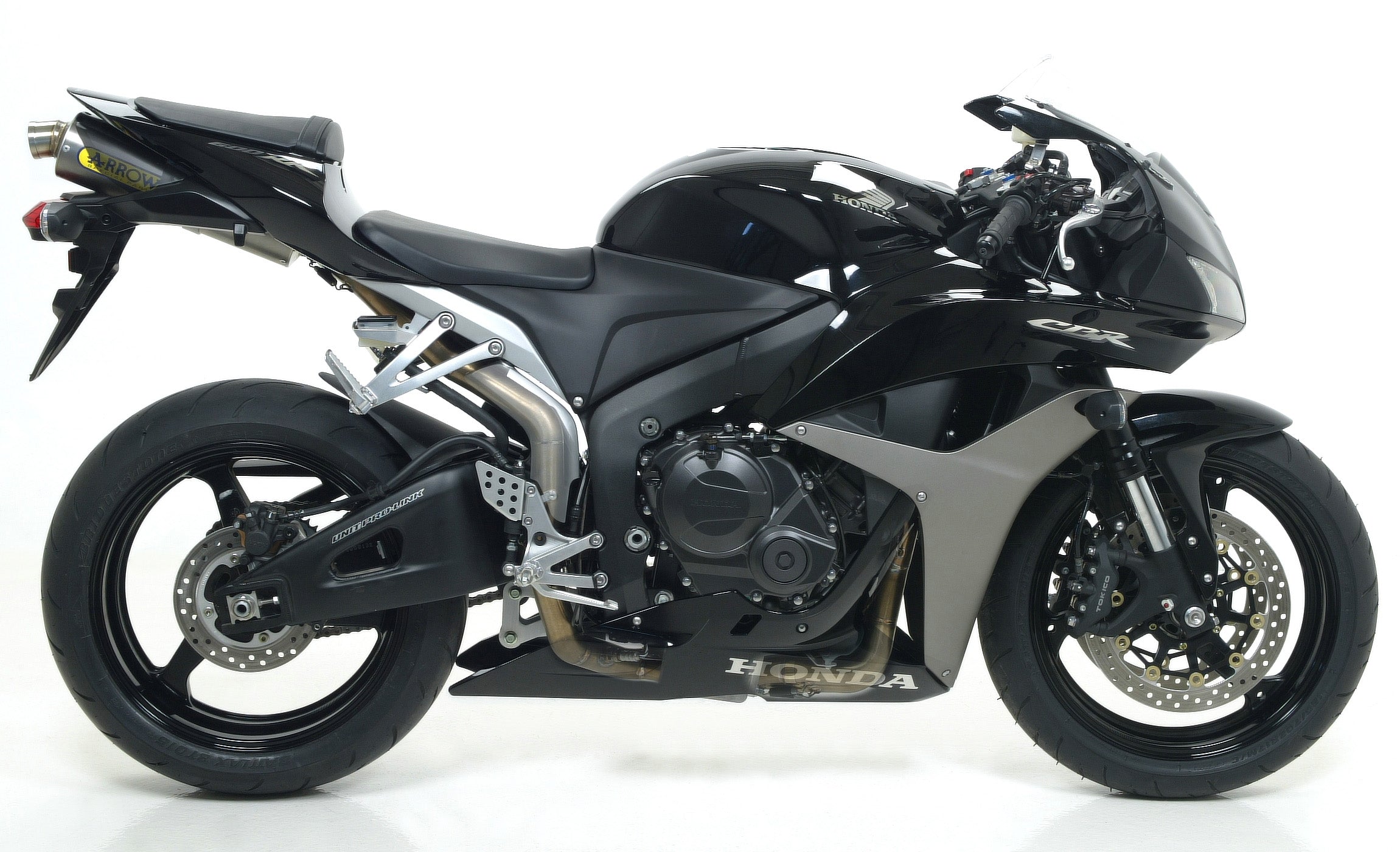 71355MI COLECTOR ARROW CBR600 RR 07 INOX