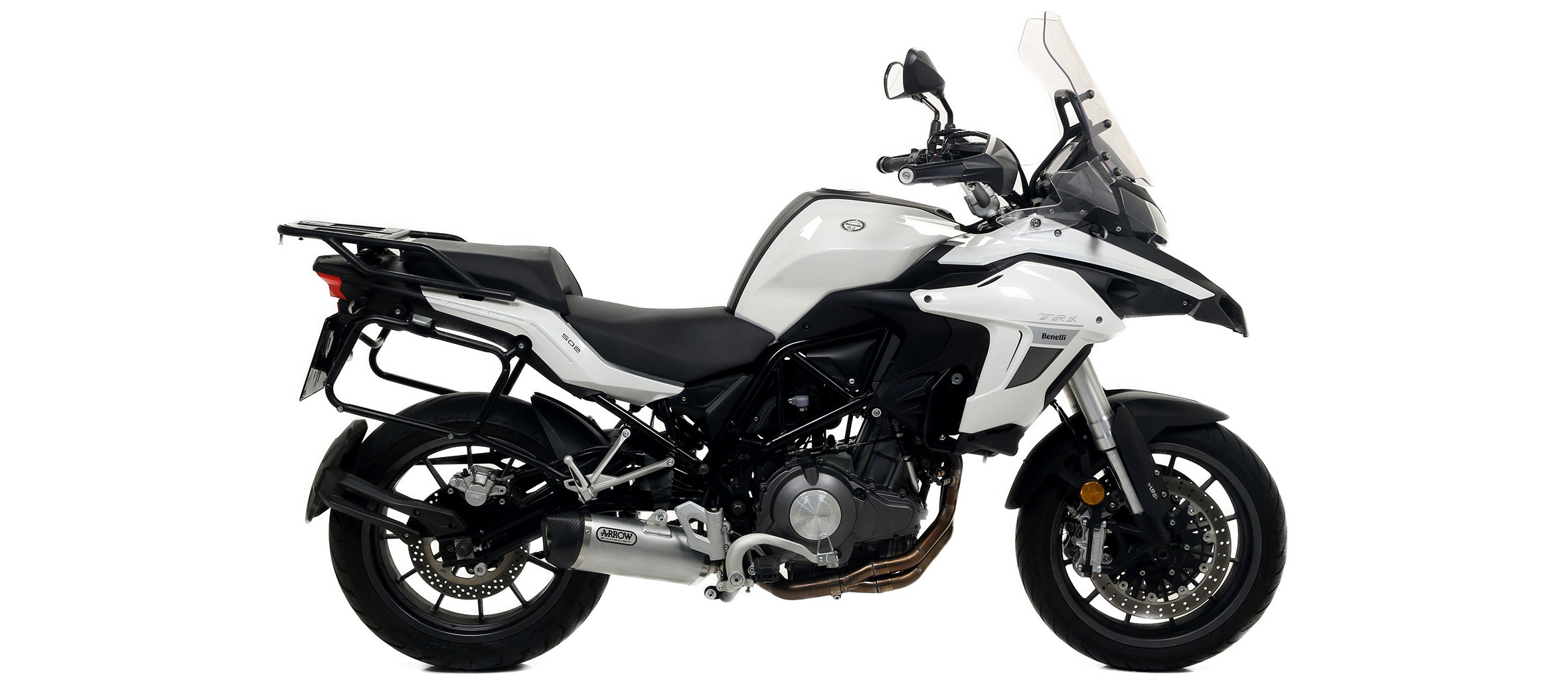 71878AKN SILENCIOSO ARROW RTECH BENELLI TRK 502 17/18 ALUMINIO PRT