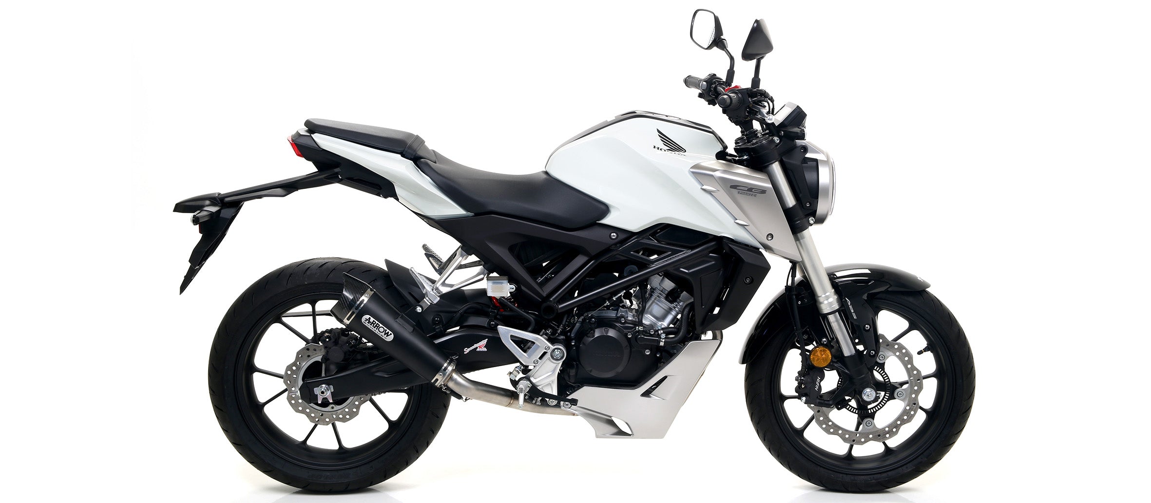 51016MI COLECTOR ARROW HONDA CB125R 18/20 INOX -