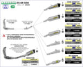 71898XKI SILENCIOSO ARROW X-KONE KAWASAKI ZX-6R 636 19 -