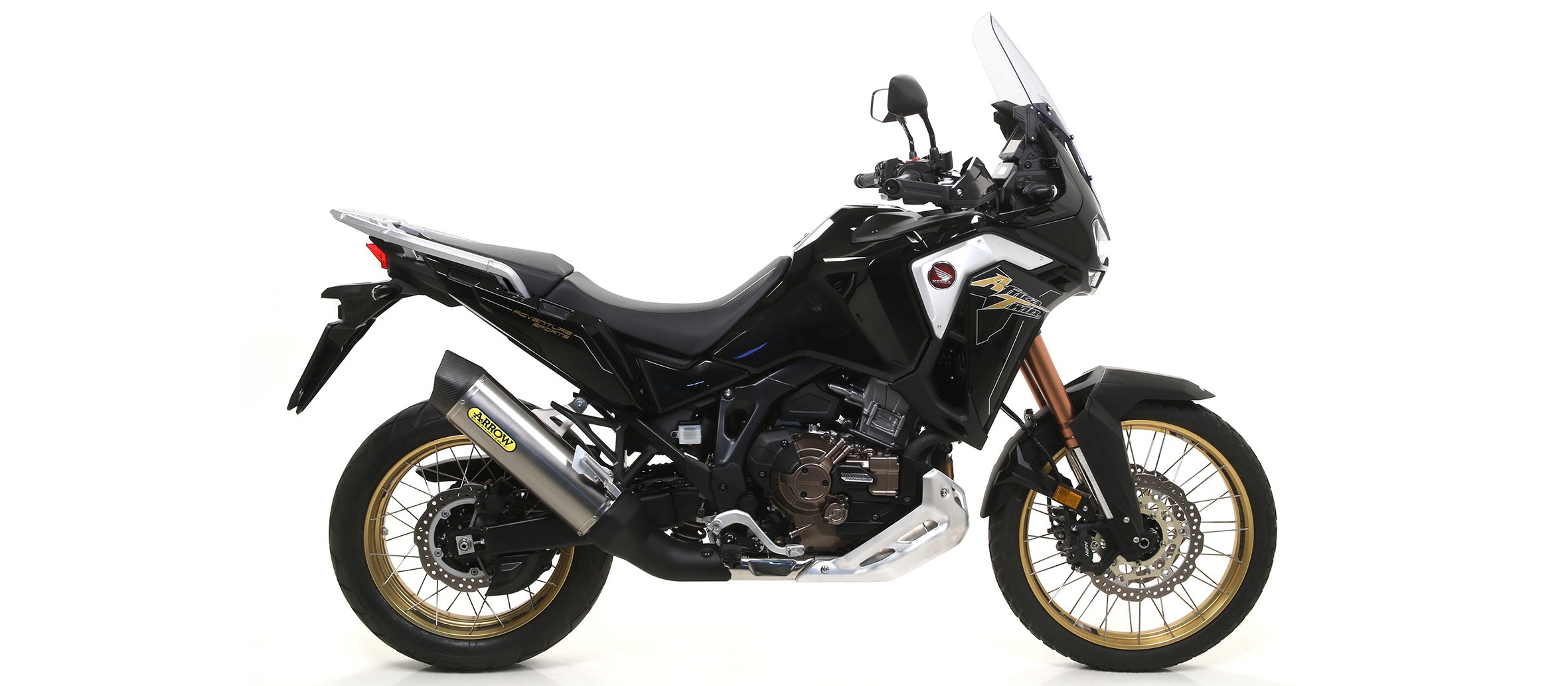 72625AK SILENCIOSO ARROW MAXI RTECH CRF1100L 20/23 ALUMINIO