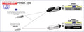 53077MI COLECTOR ARROW HONDA FORZA 300 18/20