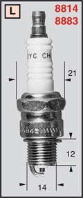 VELA CHAMPION RL82C / OE086 VESPA PX125