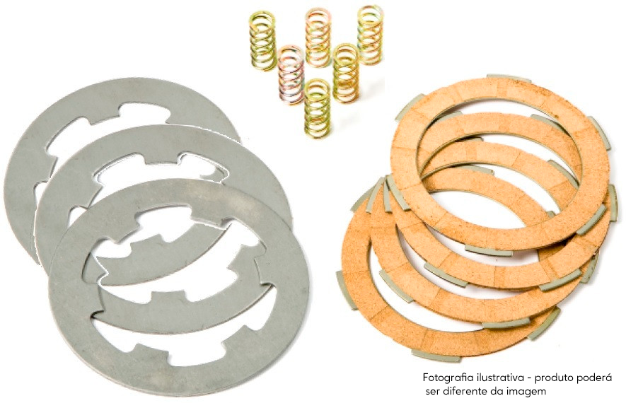 FCS0507ME DISCOS EMBRAIAGEM FERODO DISCS VESPA MOL