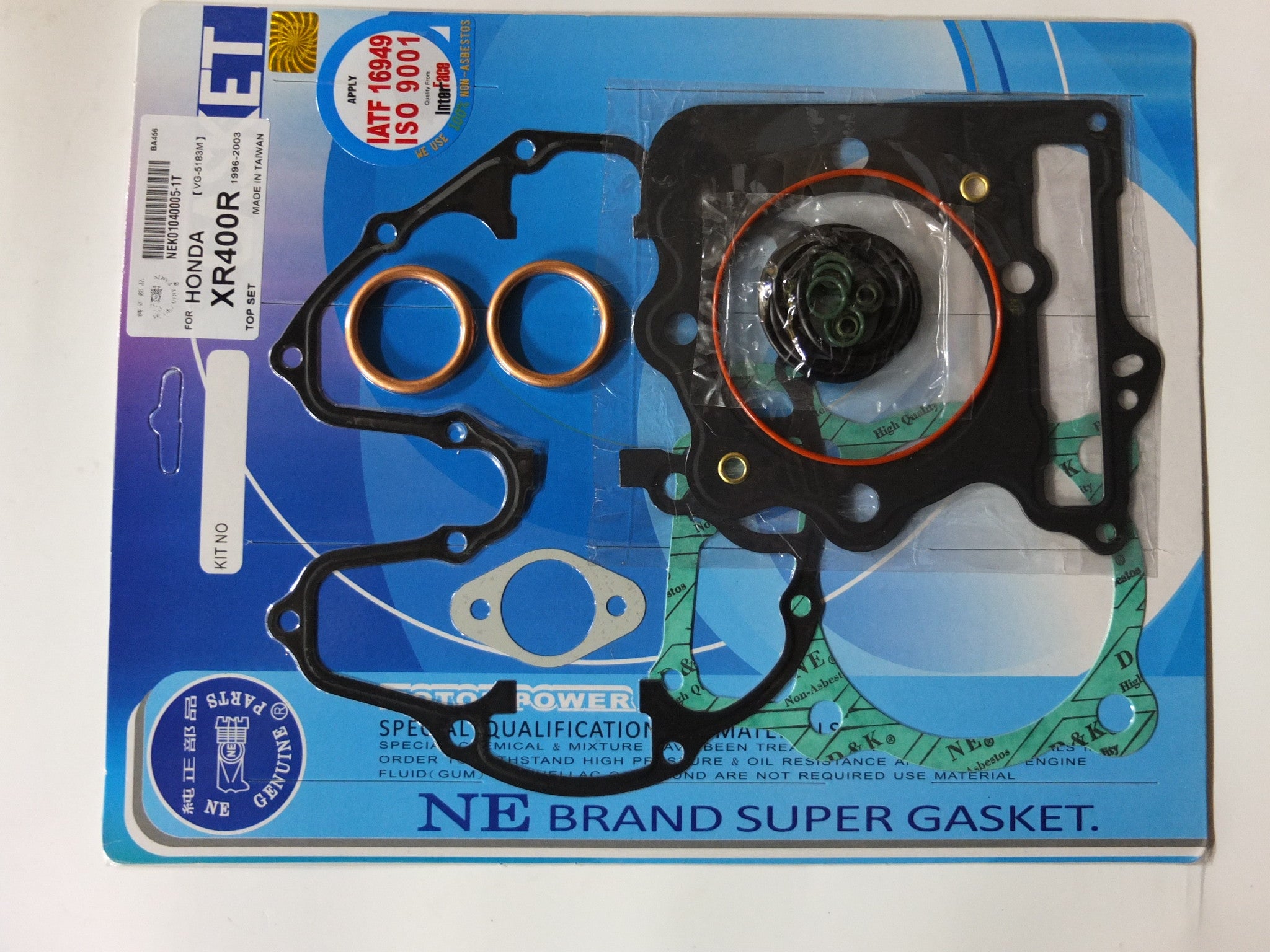 JOGO JUNTAS TW XR400R 96/03 TOP SET (20 PCS)