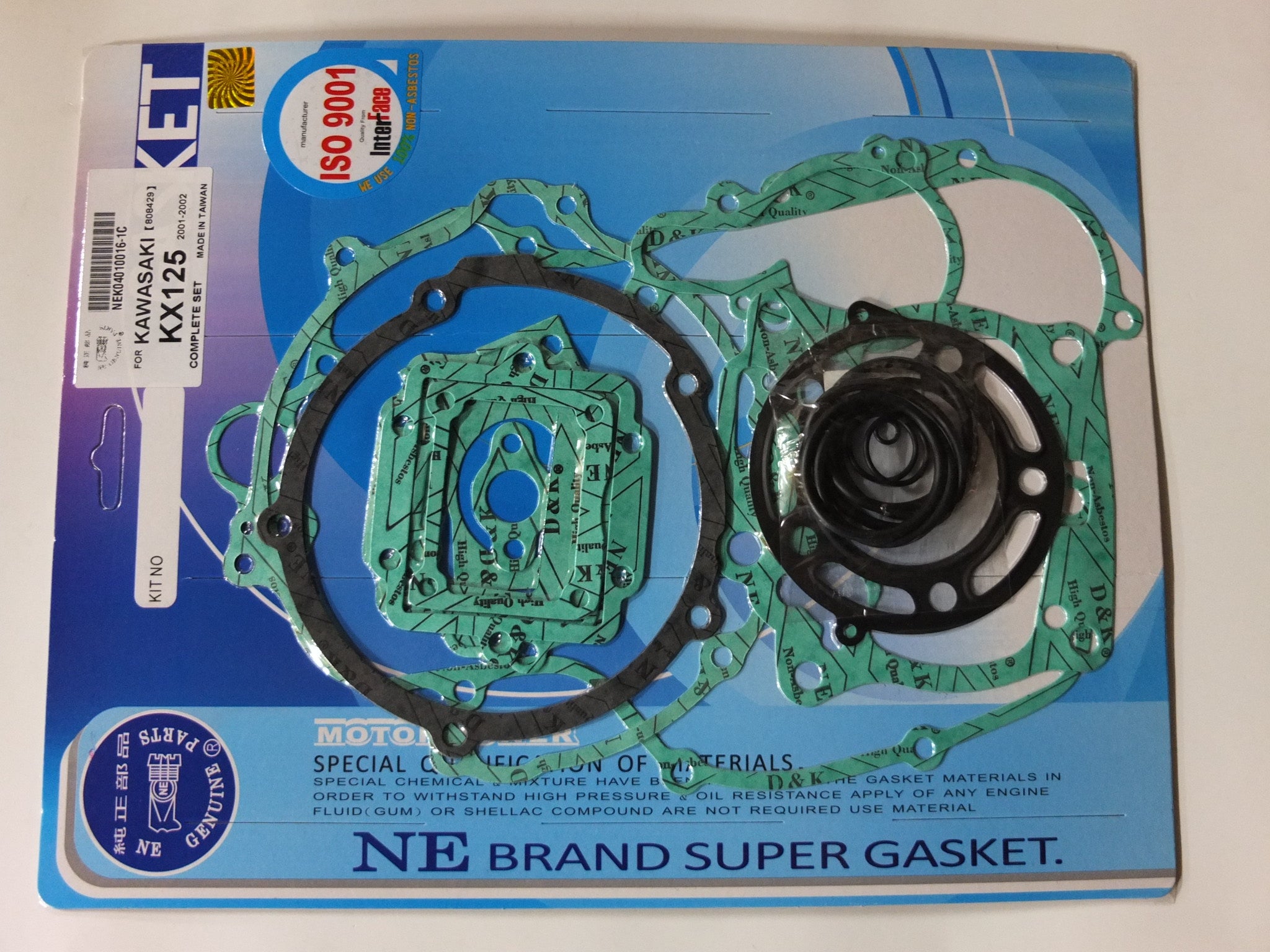 JOGO JUNTAS TW KX125 01/02 COMPLETO (20 PCS)