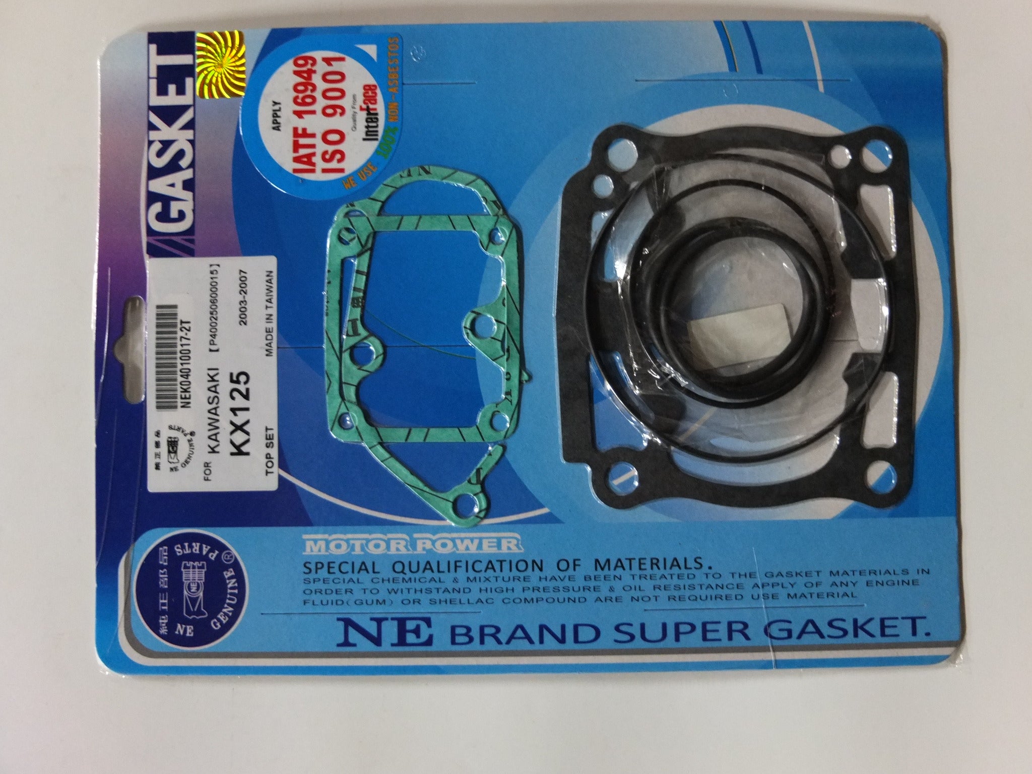 JOGO JUNTAS TW KX125 03/07 TOP SET (7 PCS)