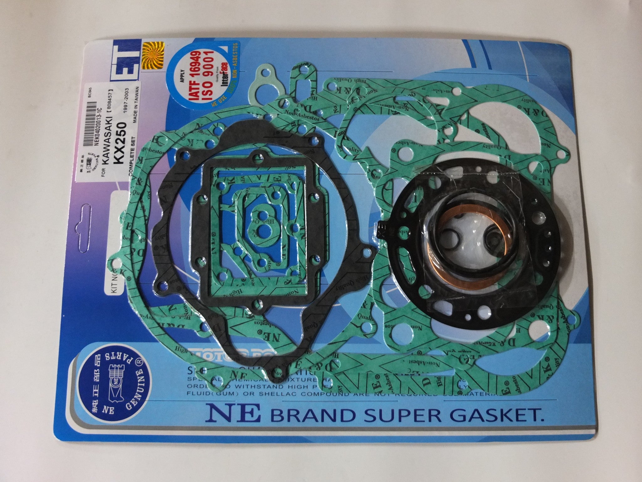 JOGO JUNTAS TW KX250 97/03 COMPLETO (23 PCS)
