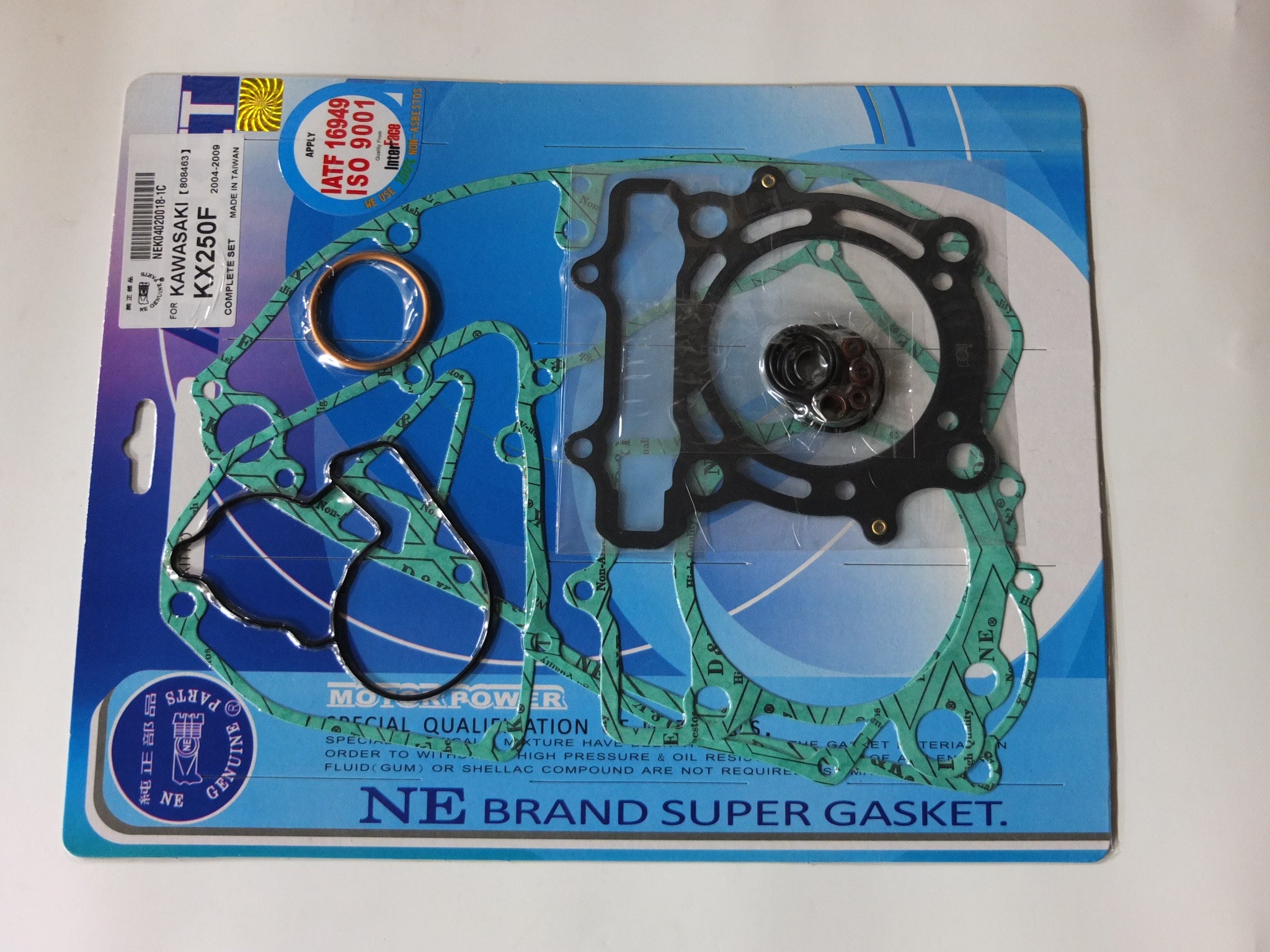 JOGO JUNTAS TW KX250F 04/09 COMPLETO (17 PCS)