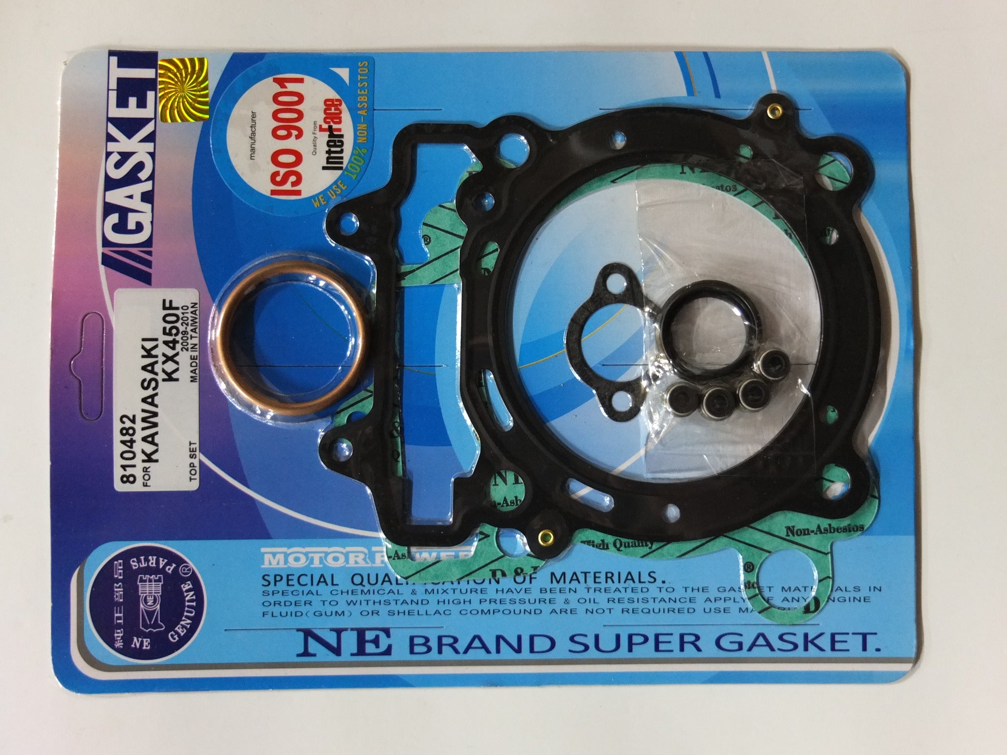 JOGO JUNTAS TW KX450F 09/10 TOP SET (10 PCS)