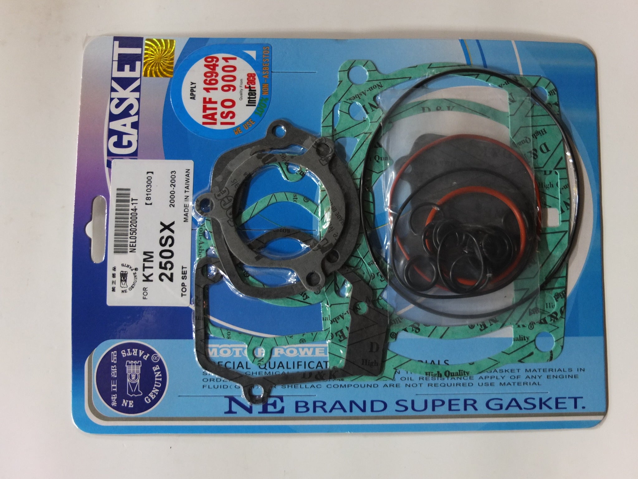 JOGO JUNTAS TW KTM250SX 00/03 TOP SET (23 PCS)