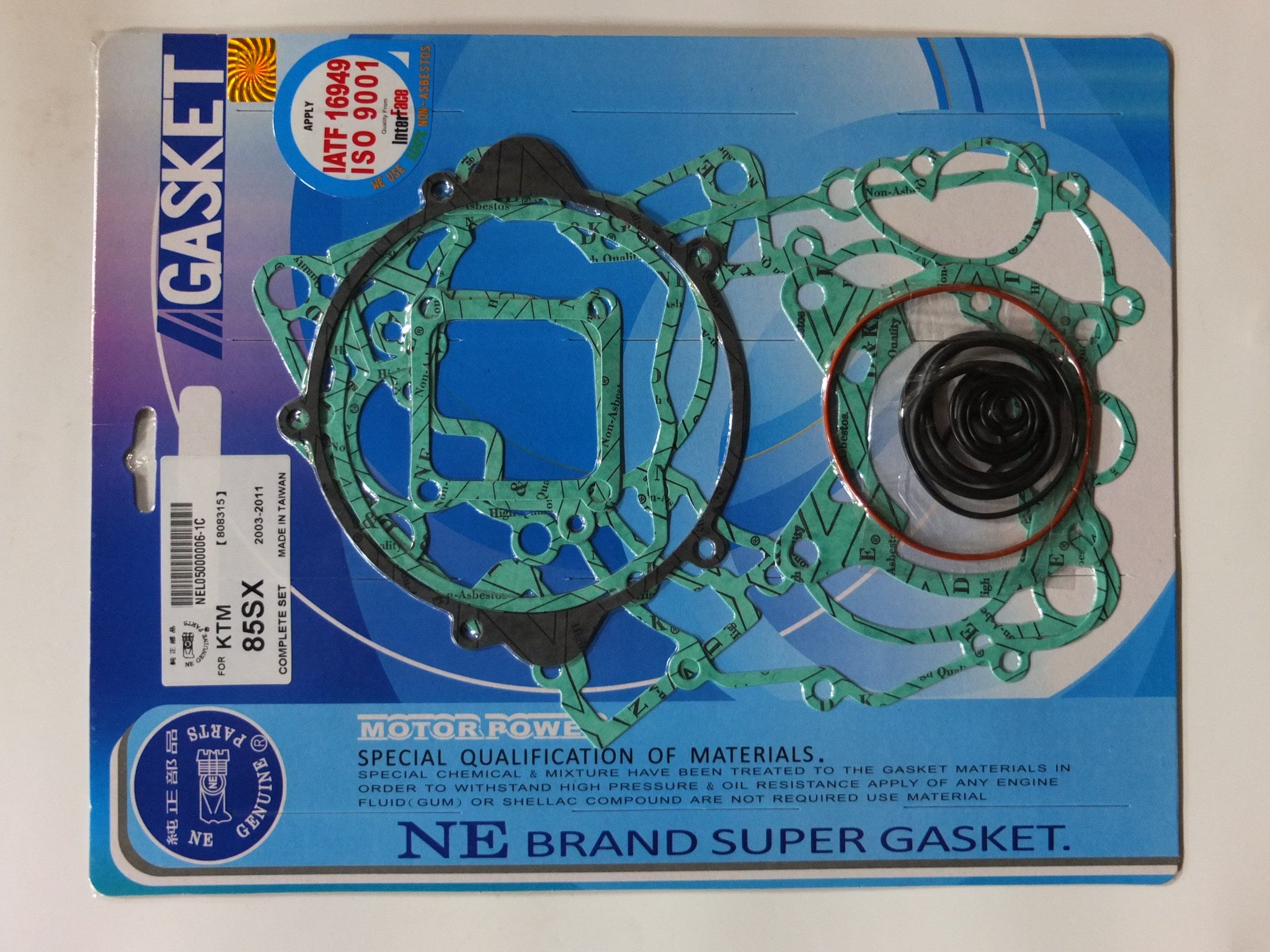 JOGO JUNTAS TW KTM85SX 03/11 COMPLETO (20 PCS)
