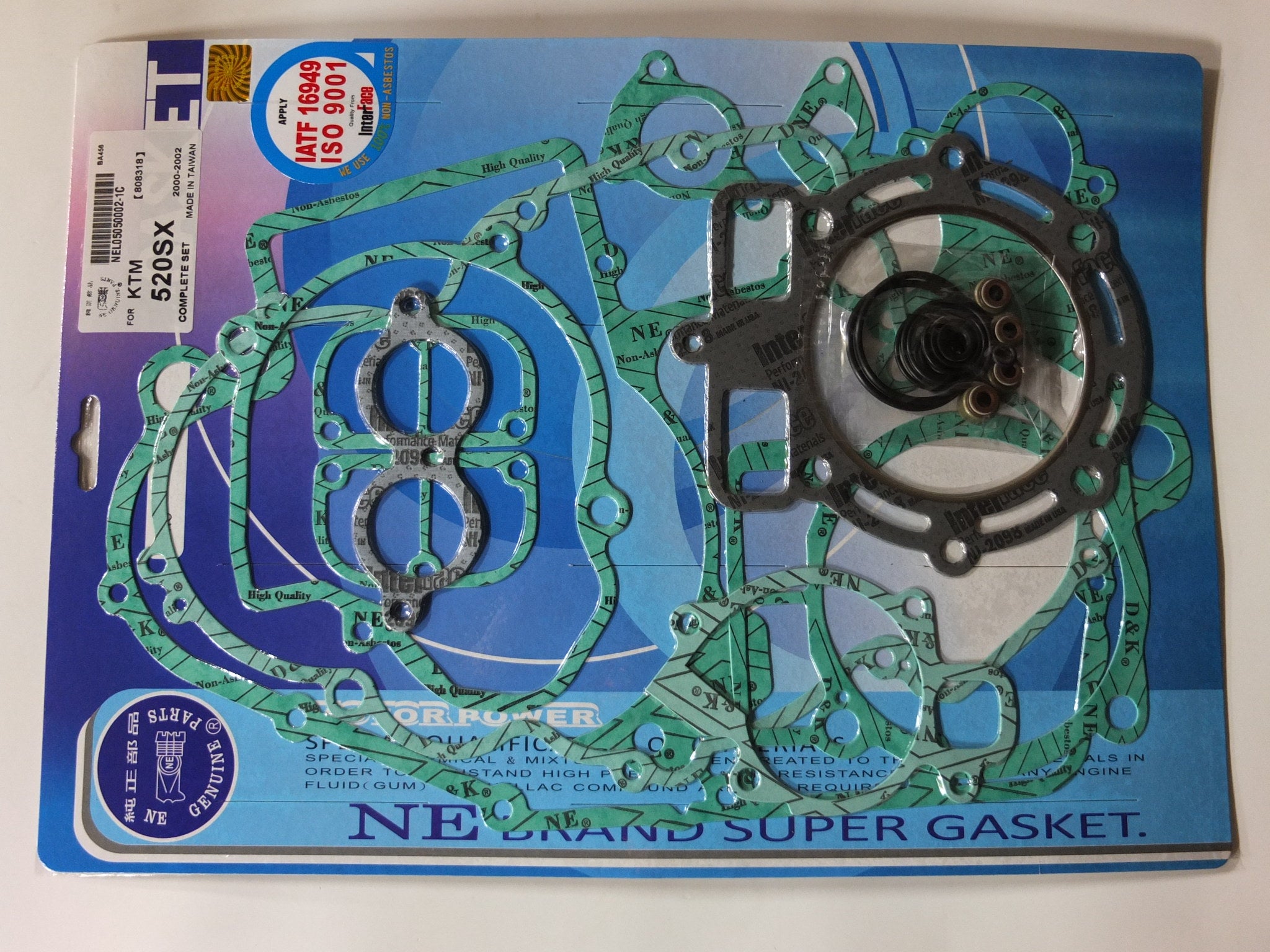 JOGO JUNTAS TW KTM520SX/MXC/EXC 00/02 COMPLETO (25 PCS)