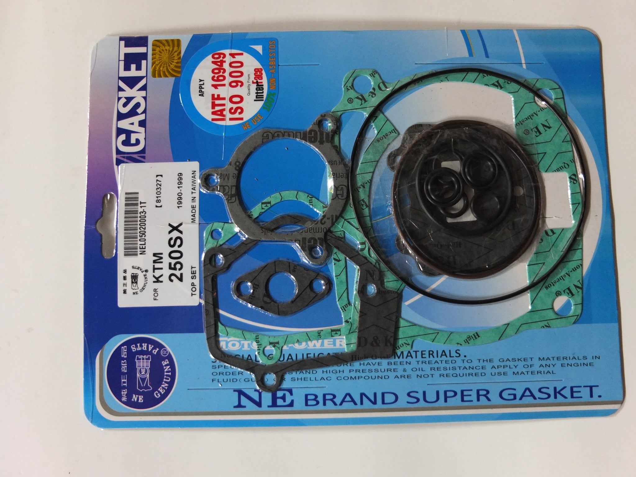 JOGO JUNTAS TW KTM250SX/EXC 90/99 TOP SET (18 PCS)