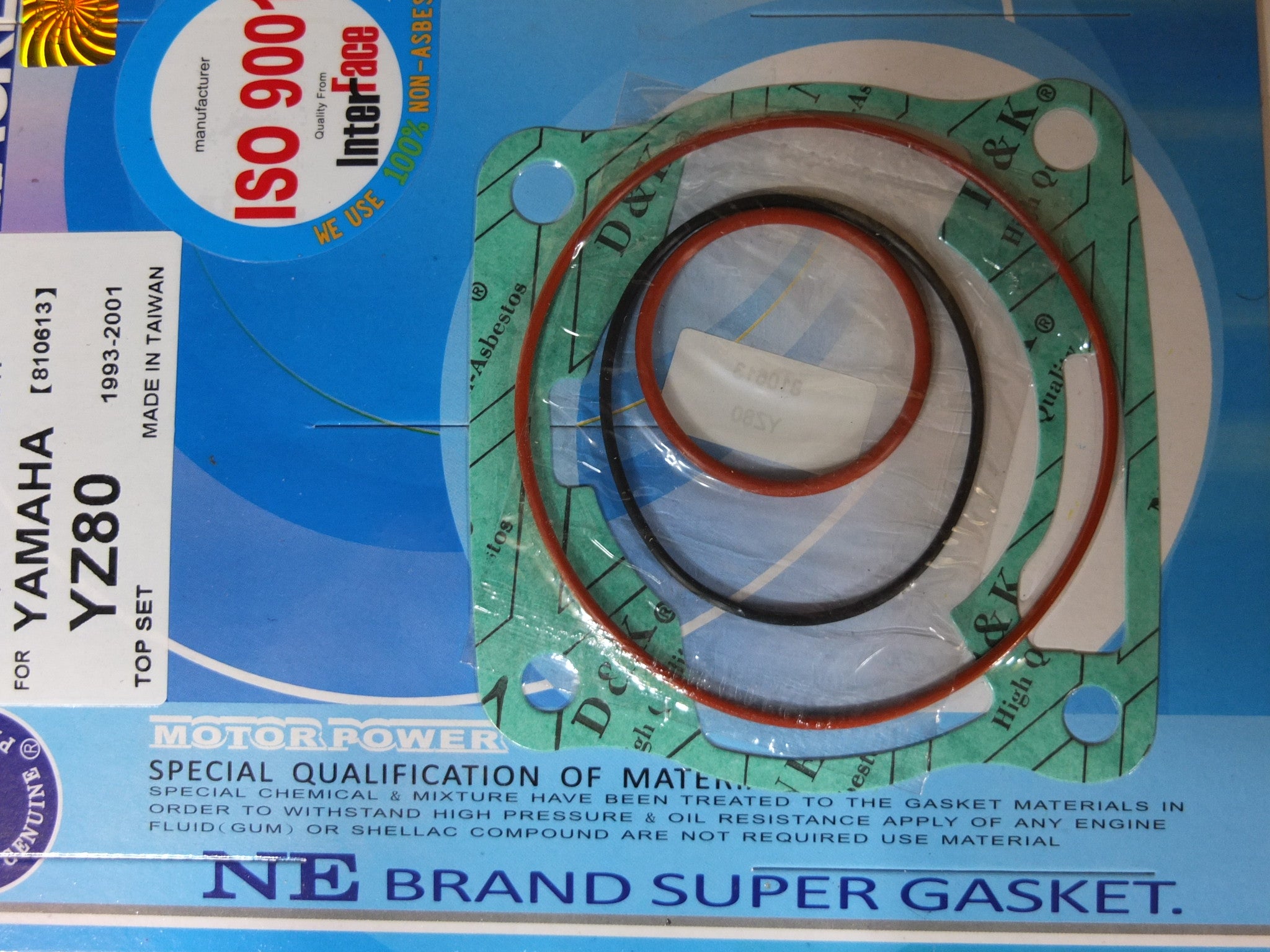 JOGO JUNTAS TW YZ80 93/01 TOP SET (4 PCS.)