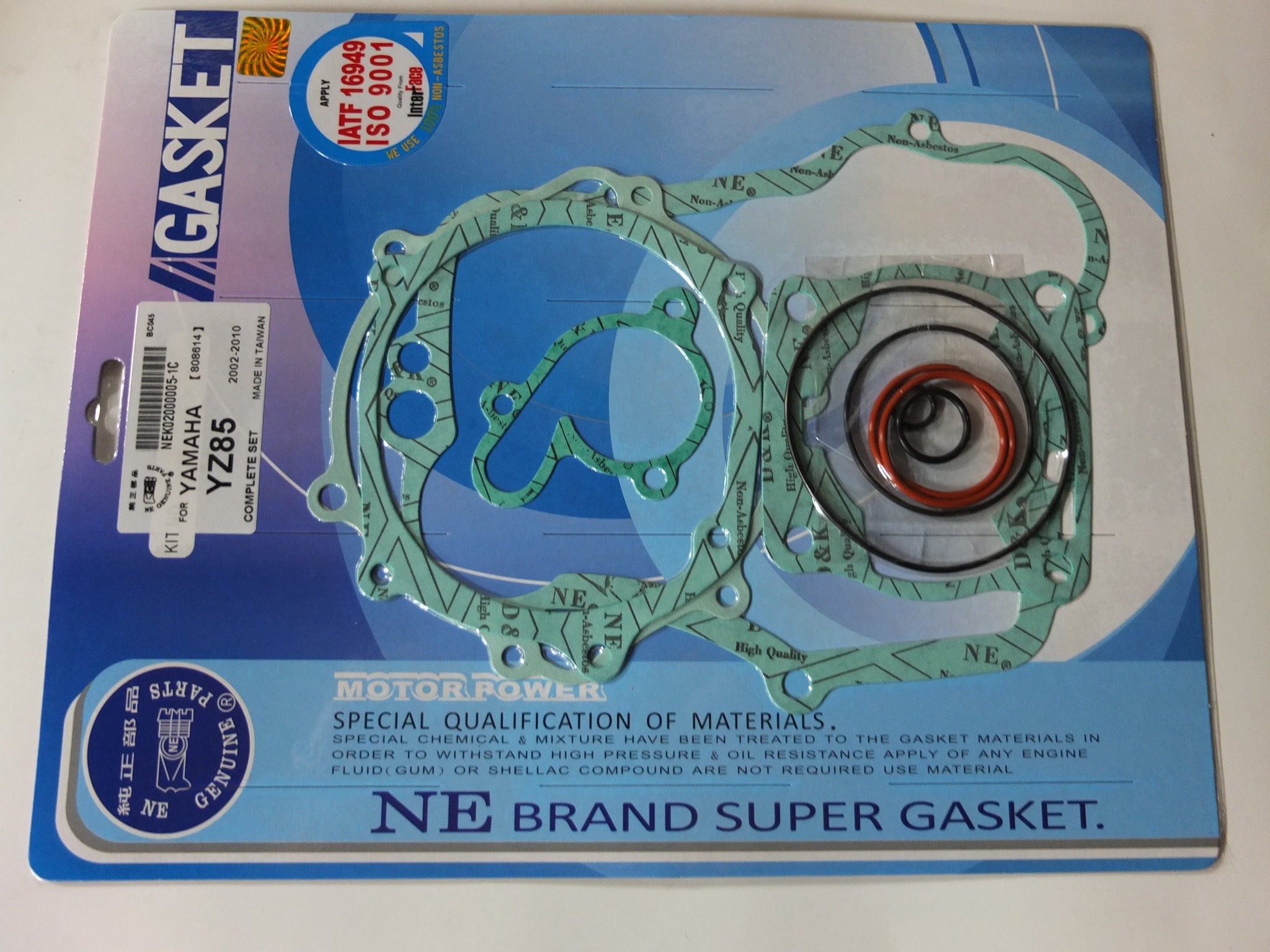 JOGO JUNTAS TW YZ85 02/10 COMPLETO (11 PCS.)