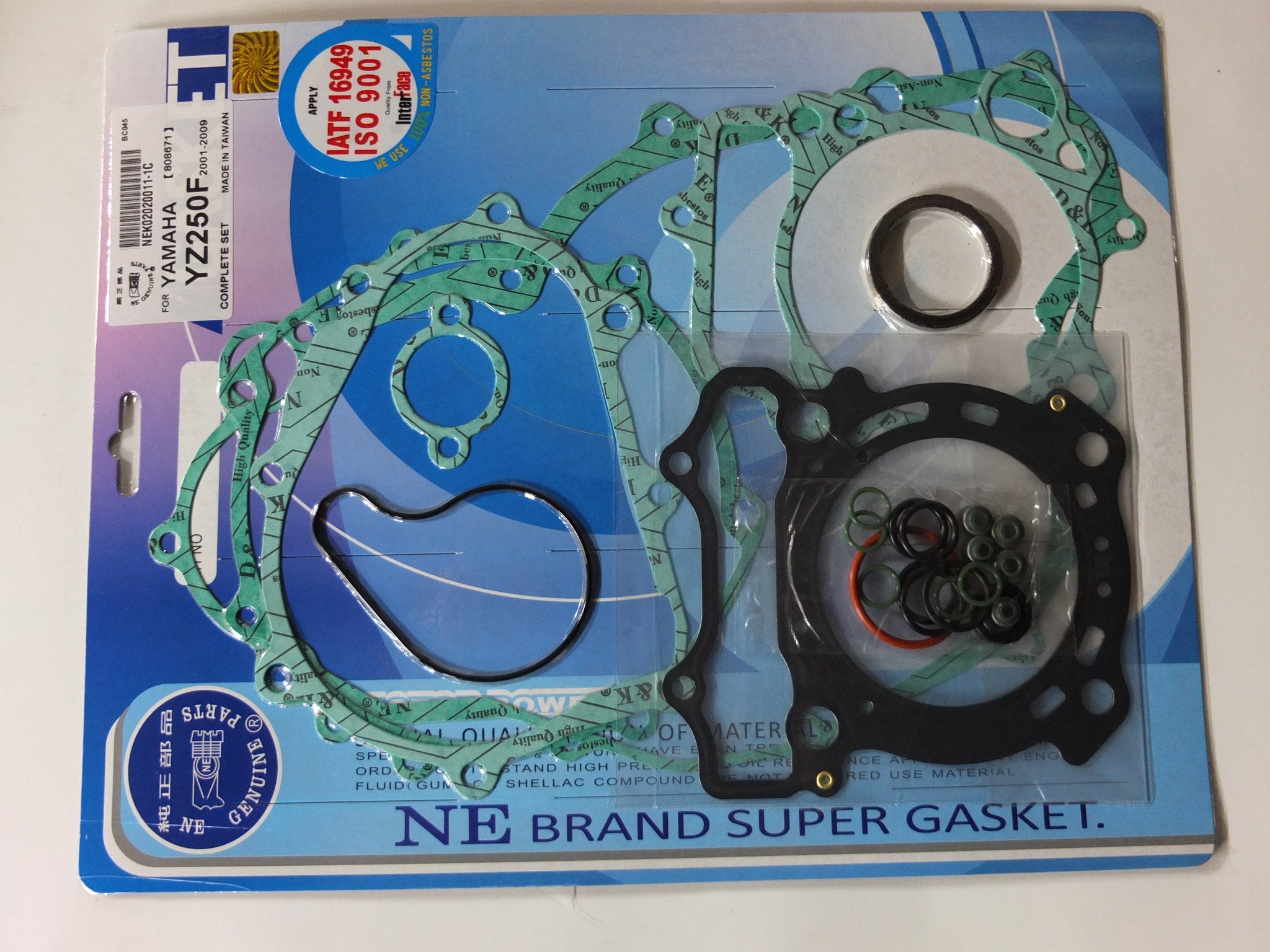 JOGO JUNTAS TW YZ250F 01/13 COMPLETO (25 PCS.)