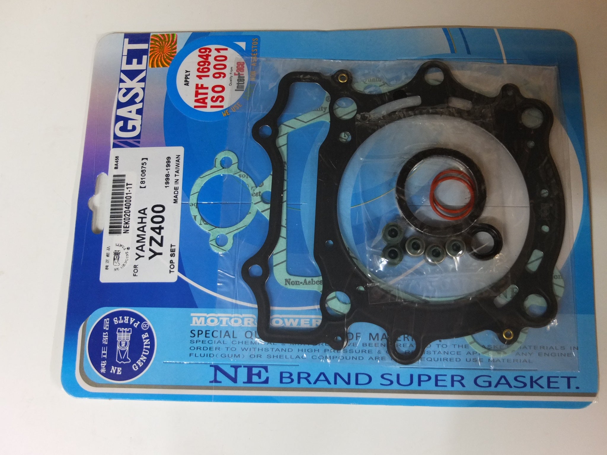 JOGO JUNTAS TW YZ400 98/99 TOP SET (12 PCS.)