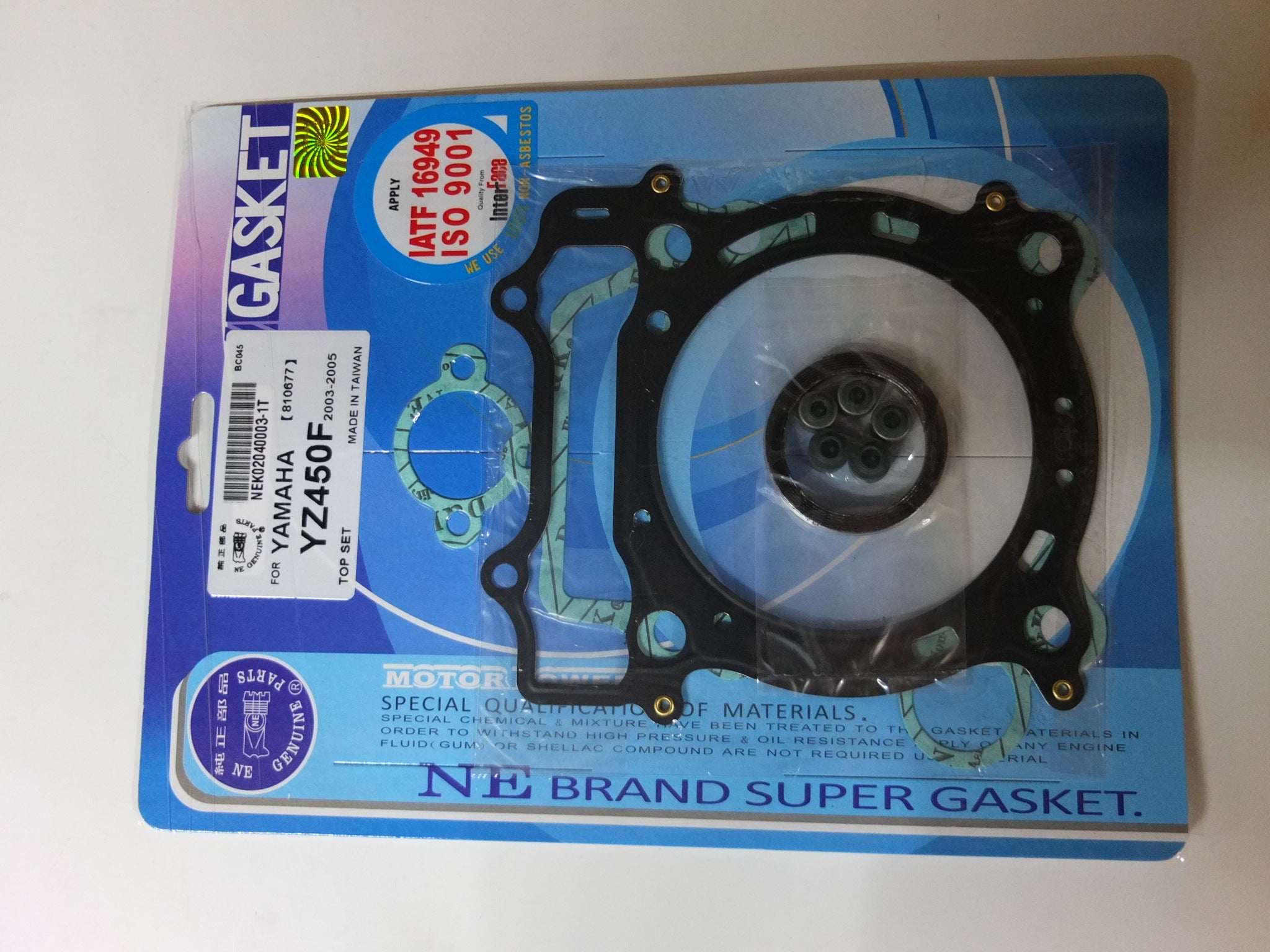 JOGO JUNTAS TW YZ450F 03/05 TOP SET  (9 PCS.)