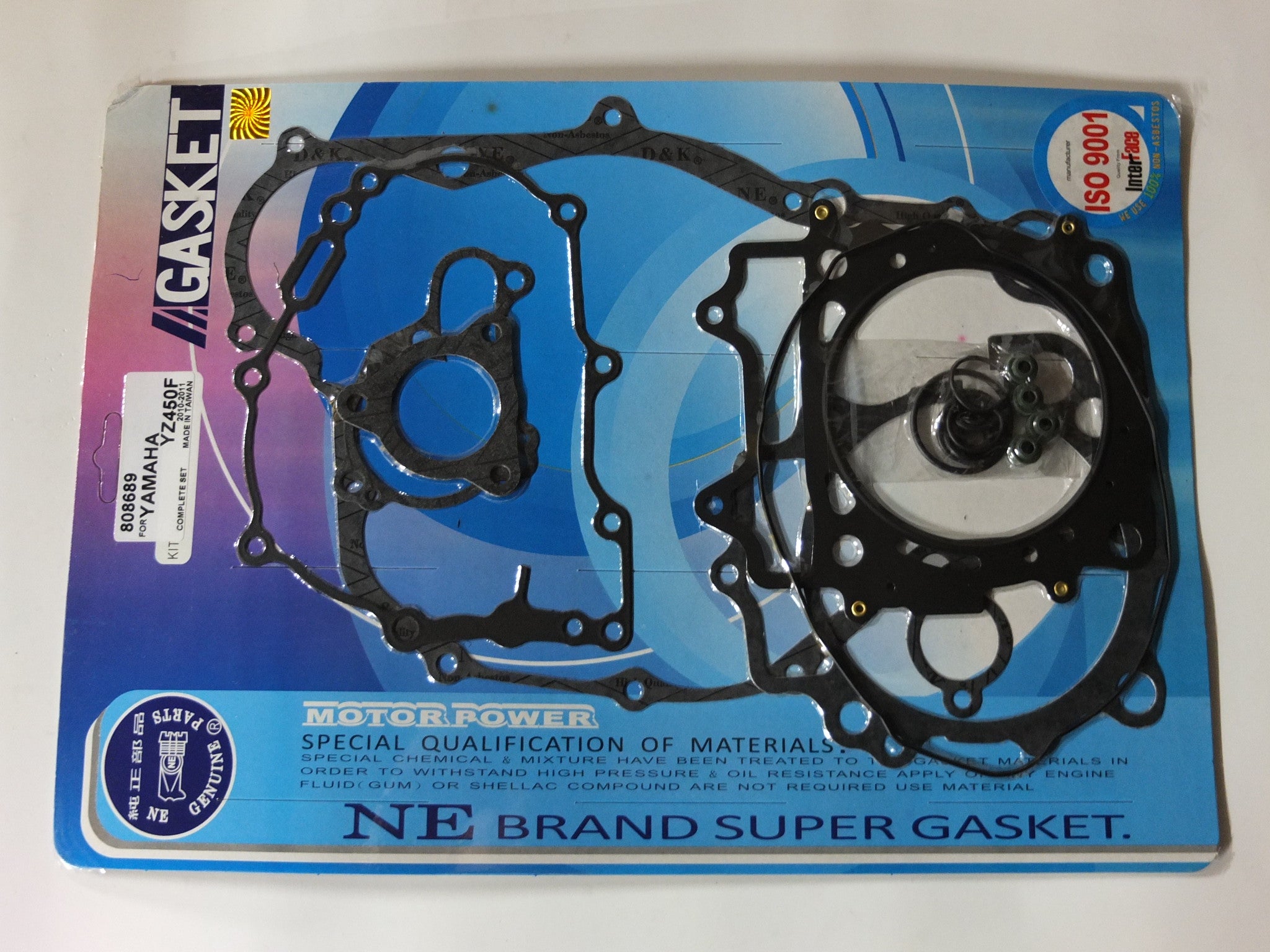 JOGO JUNTAS TW YZ450F 10/13 COMPLETO (21 PCS.)