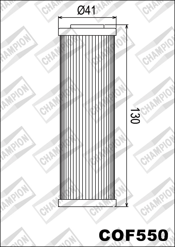 COF550 FILTRO OLEO CHAMPION KTM 450/505/950/990/1190/1290 ***