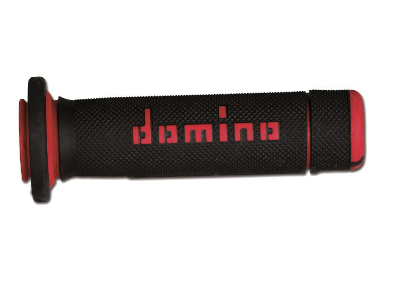 PUNHOS DOMINO A18041C4240A7-0 ATV PRETO/VERM