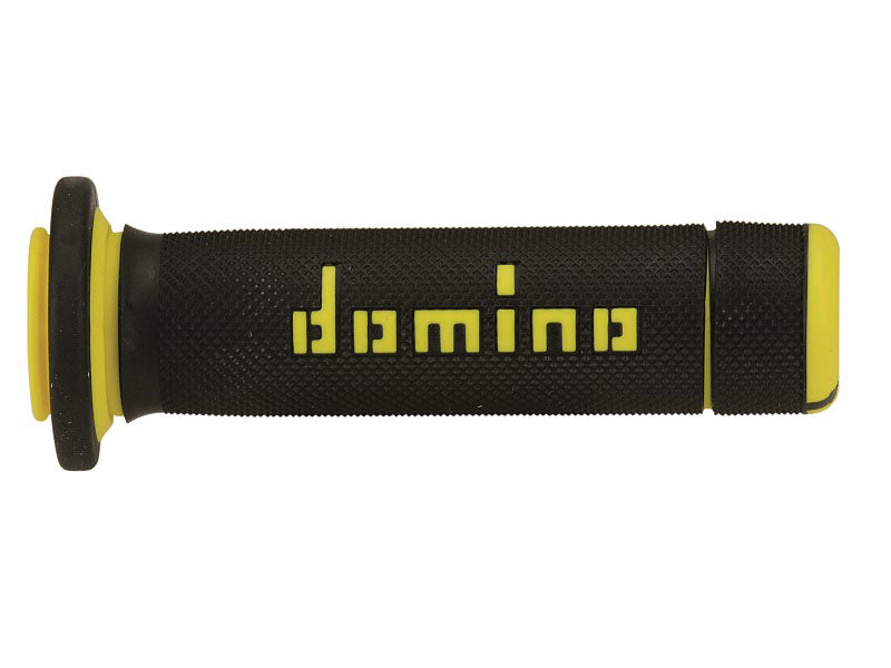 PUNHOS DOMINO A18041C4740A7-0 ATV PRETO/AMARELO