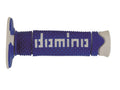 PUNHOS DOMINO A26041C4648A7-0 OFF ROAD AZUL/BRANCO