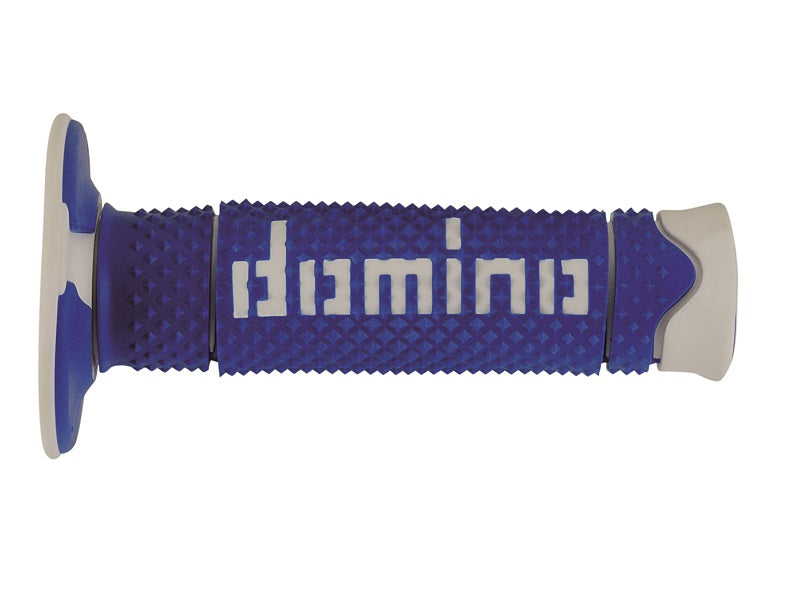 PUNHOS DOMINO A26041C4648A7-0 OFF ROAD AZUL/BRANCO