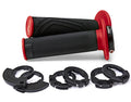 PUNHOS DOMINO D-LOCK D20046C4042H8-0 PRETO/VERMELHO