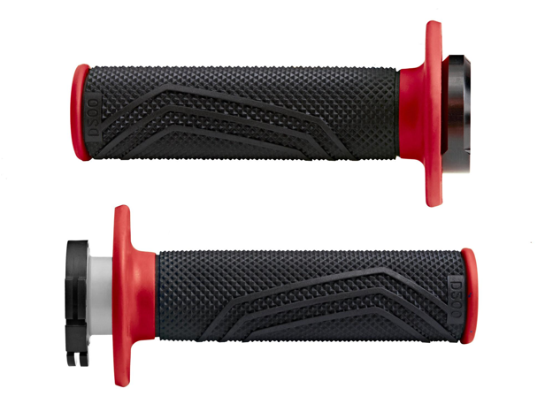 PUNHOS DOMINO D-LOCK D20046C4042H8-0 PRETO/VERMELHO