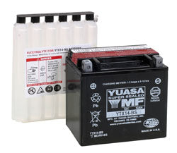 BATERIA YUASA YTX14-BS CP C/ ELECTROLITOS